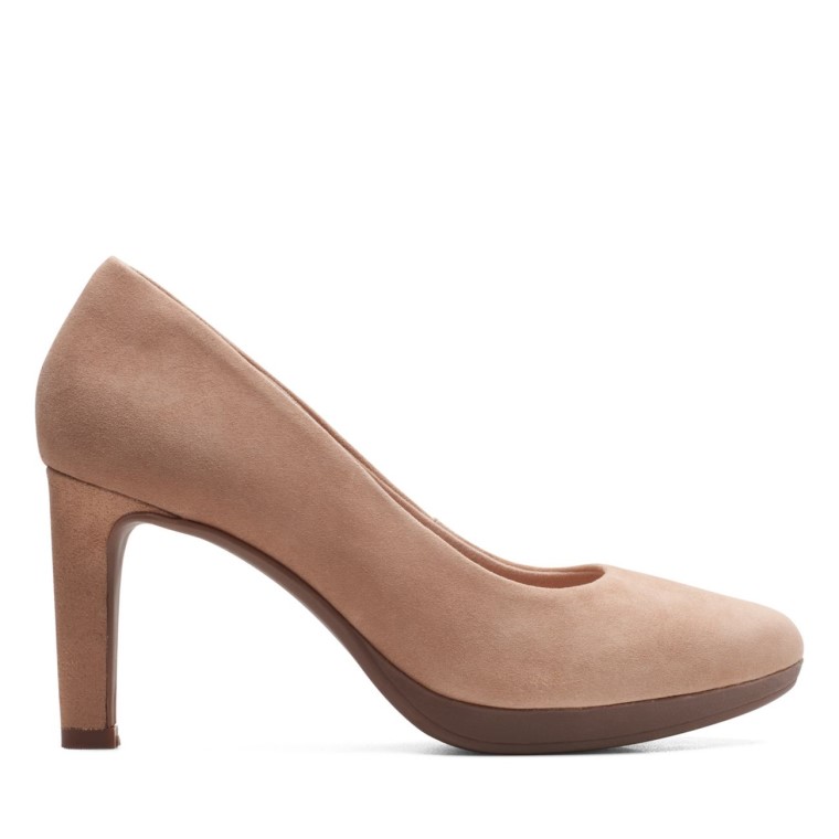 Praliné Gamuza Clarks Ambyr Joy Praliné Gamuza