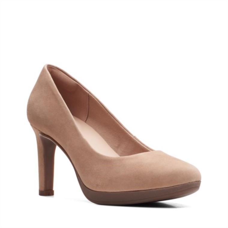 Praliné Gamuza Clarks Ambyr Joy Praliné Gamuza