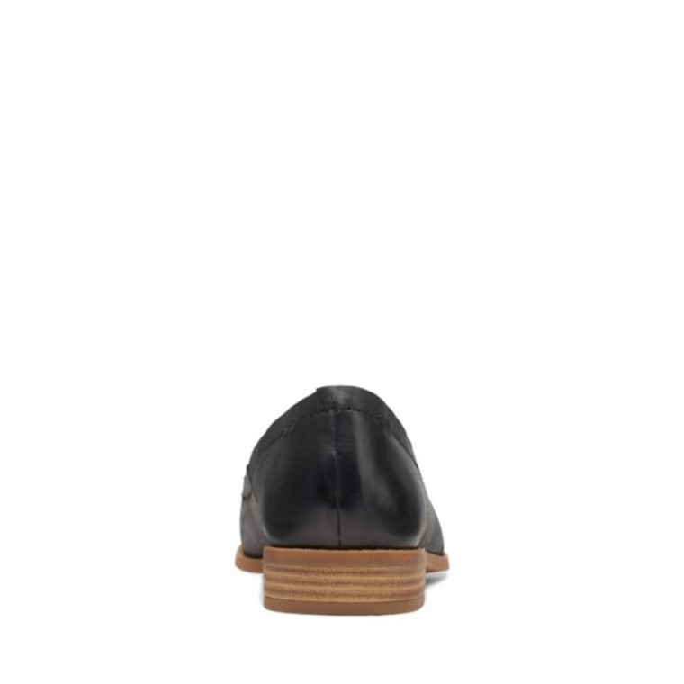 Pure Walk Cuero Negro Clarks Cuero Negro