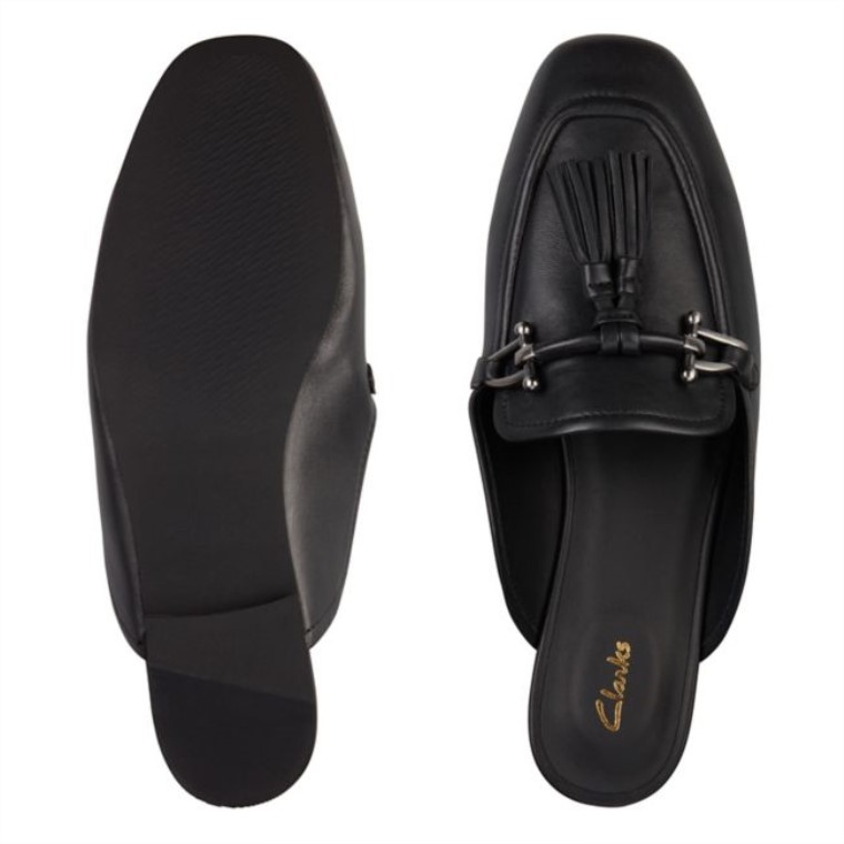 Tapiceria Pure2 Cuero Negro Cuero Clarks Negro
