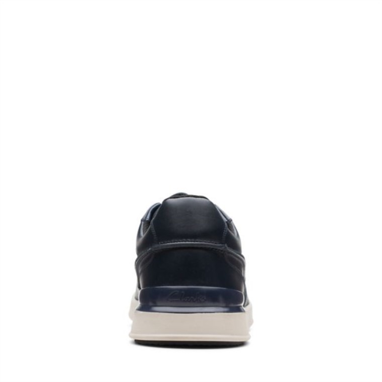 Race Lite Encaje Cuero Azul Marino Cuero Azul Marino Clarks