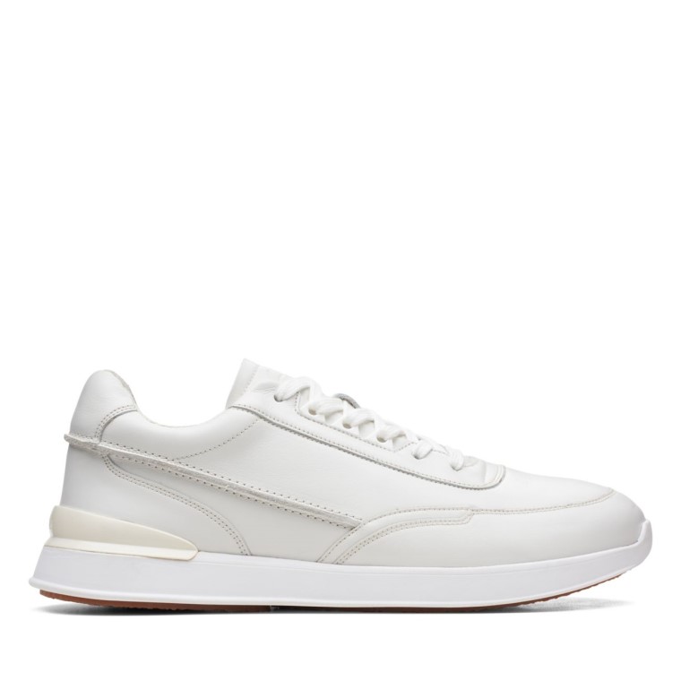 Race Lite Encaje Cuero Blanco Cuero Blanco Clarks