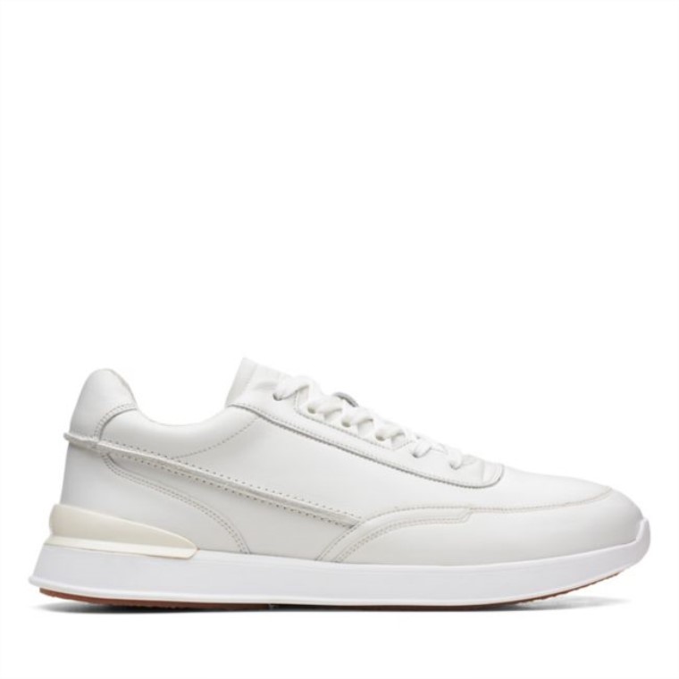 Race Lite Encaje Cuero Blanco Cuero Blanco Clarks