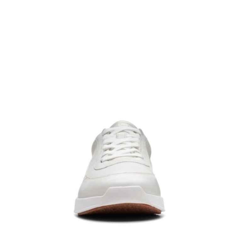 Race Lite Encaje Cuero Blanco Cuero Blanco Clarks