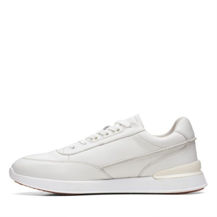 Race Lite Encaje Cuero Blanco Cuero Blanco Clarks