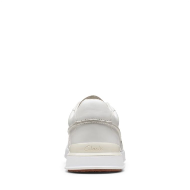 Race Lite Encaje Cuero Blanco Cuero Blanco Clarks