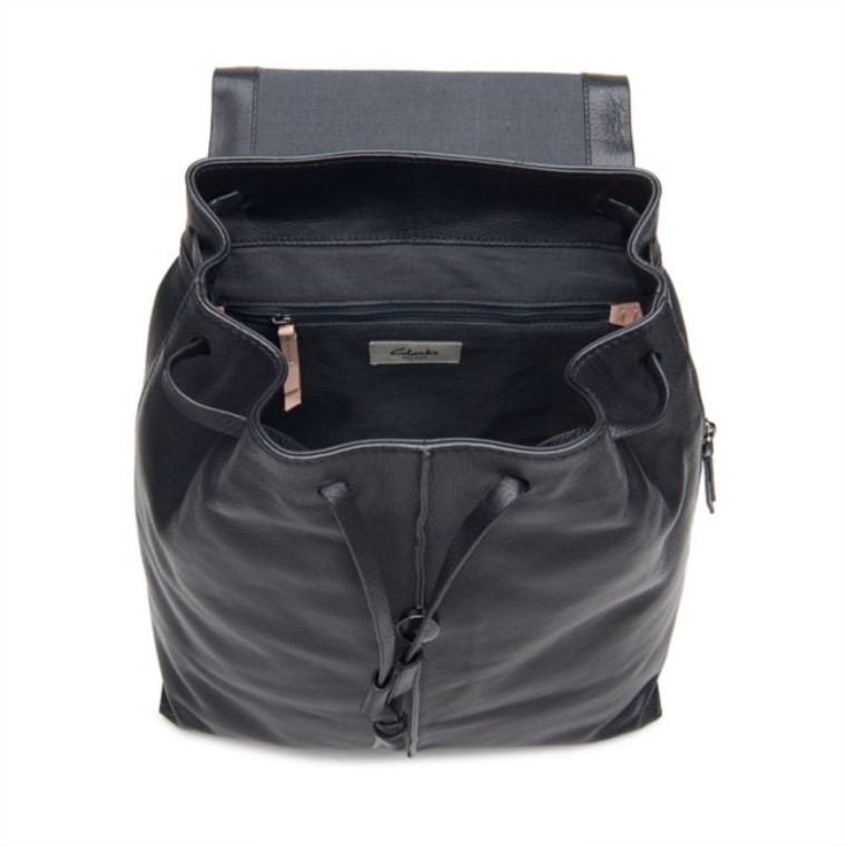Corbata Raelyn Cuero Negro Clarks Cuero Negro