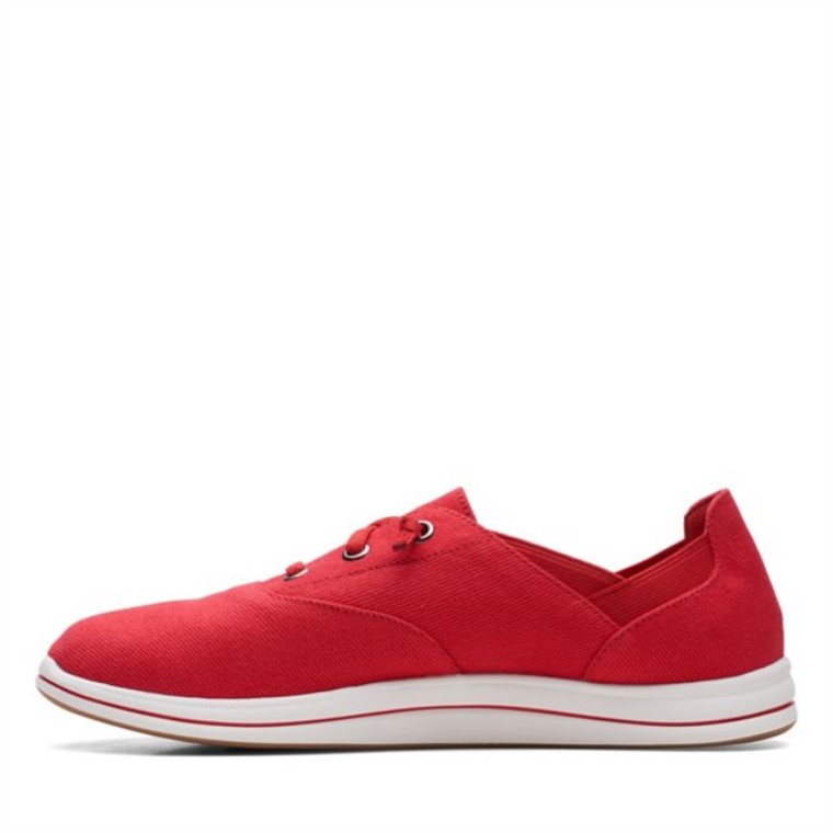 Rojo Clarks Brisa Ave Rojo