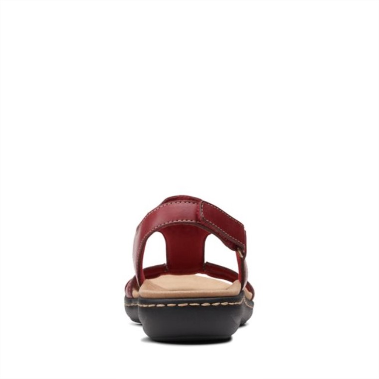 Cuero Rojo Clarks Laurieann Kay Cuero Rojo