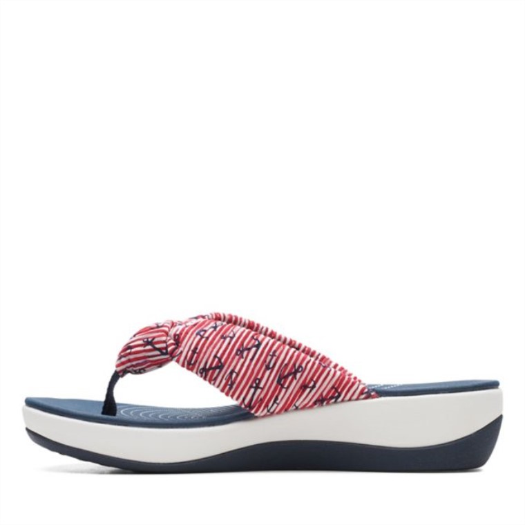 Rojo/blanco/azul Clarks Arla Glison Rojo/blanco/azul