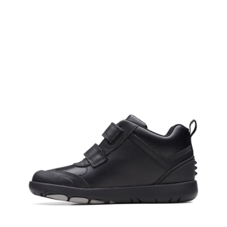 Rex Hop Kid Cuero Negro Clarks Cuero Negro