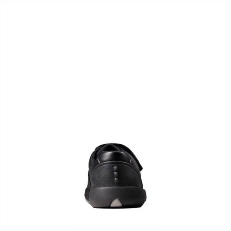 Rex Pace Kid Cuero Negro Clarks Cuero Negro