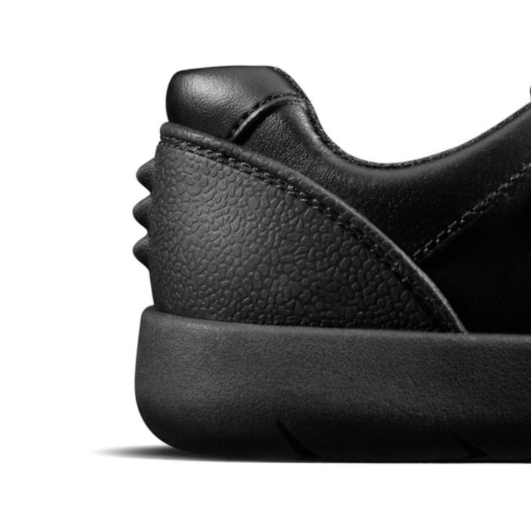 Rex Pace Niño Cuero Negro Cuero Negro Clarks