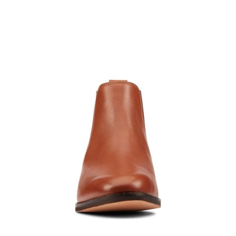 Ria Chelsea Piel Color Canela Clarks Piel Color Canela