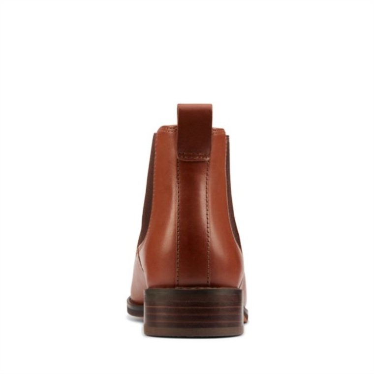 Ria Chelsea Piel Color Canela Clarks Piel Color Canela