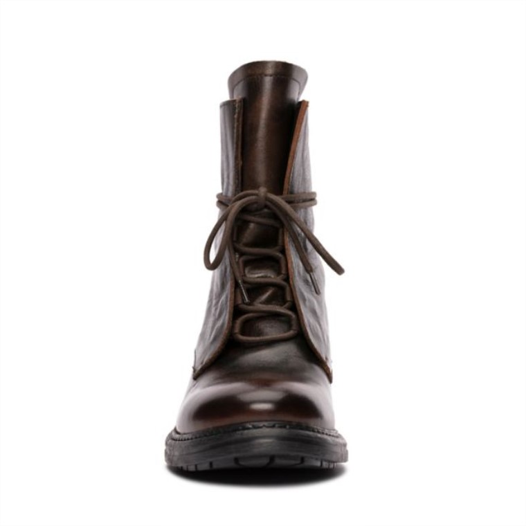 Encaje Rixle Cuero Marrón Oscuro Clarks Cuero Marrón Oscuro