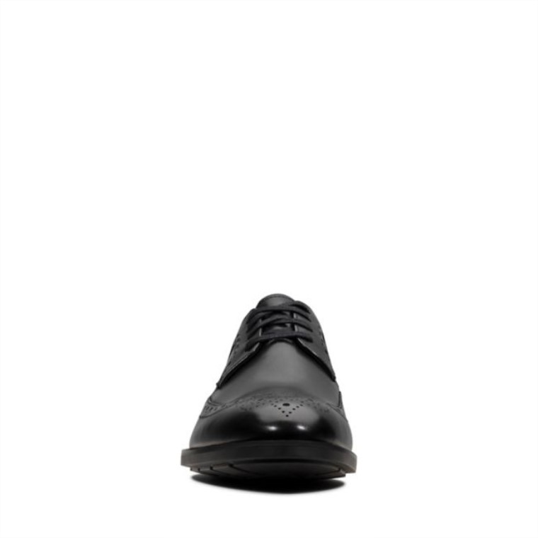 Ronnie Límite Cuero Negro Clarks Cuero Negro