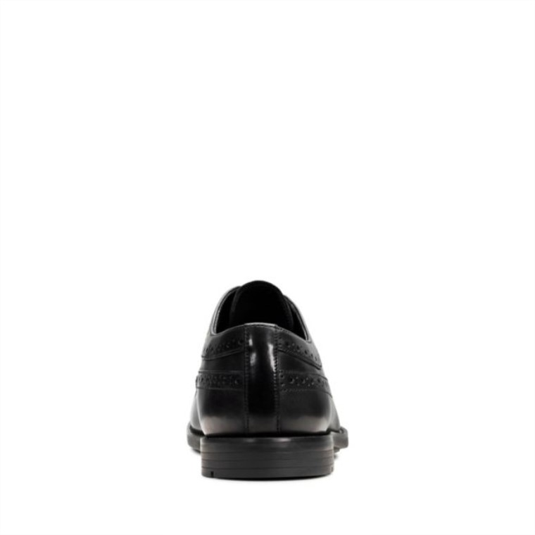 Ronnie Límite Cuero Negro Clarks Cuero Negro