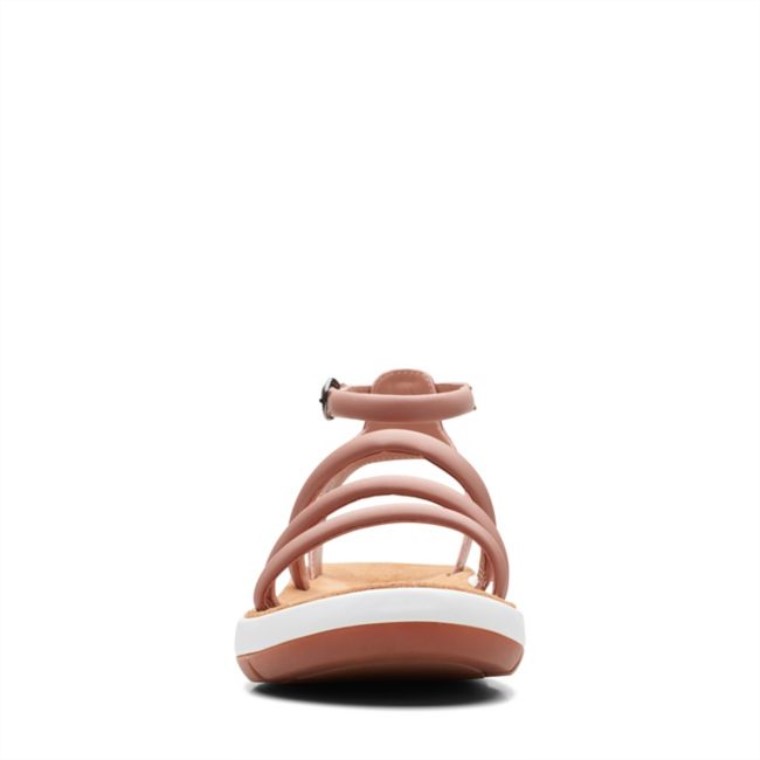 Cuero Rosa Clarks Estilo Jemsa Cuero Rosa