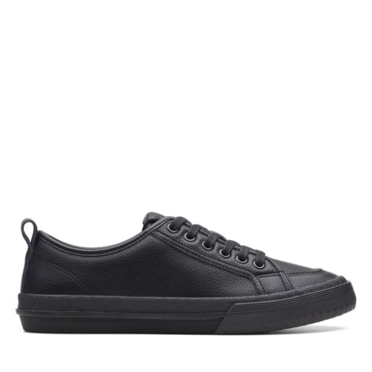 Roxby Encaje Cuero Negro Clarks Cuero Negro