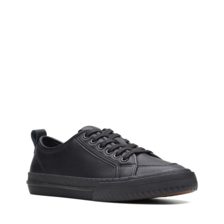 Roxby Encaje Cuero Negro Clarks Cuero Negro