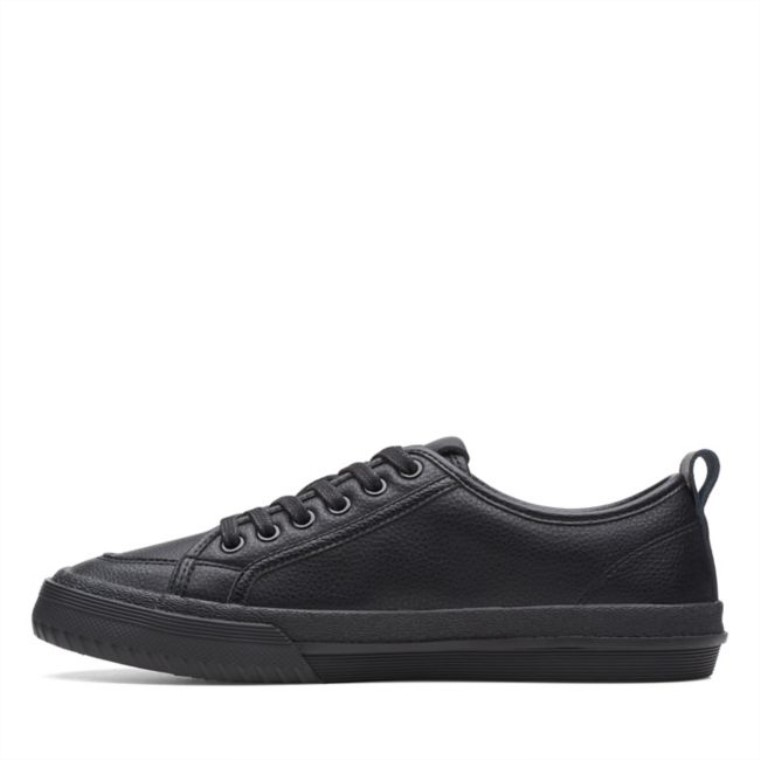 Roxby Encaje Cuero Negro Clarks Cuero Negro