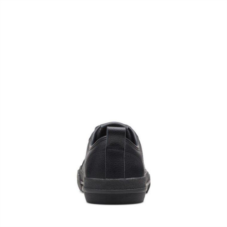 Roxby Encaje Cuero Negro Clarks Cuero Negro