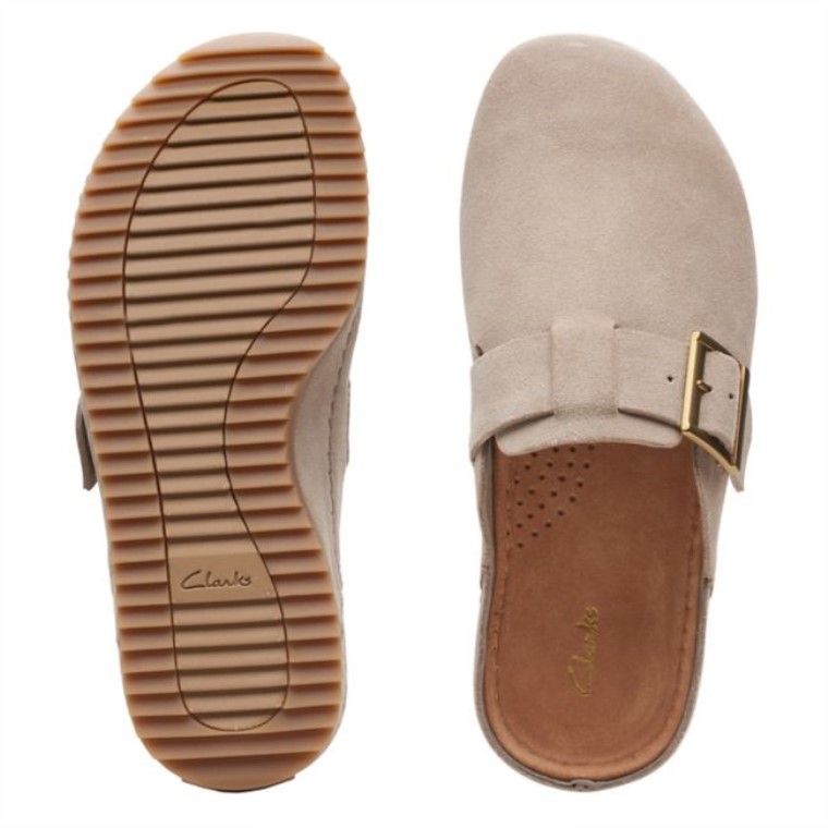Gamuza Arena Clarks Brookleigh Mula Gamuza Arena