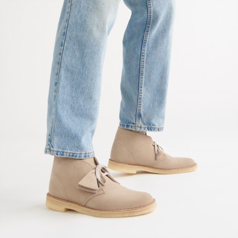 Gamuza Arena Bota Desierto Clarks Gamuza Arena
