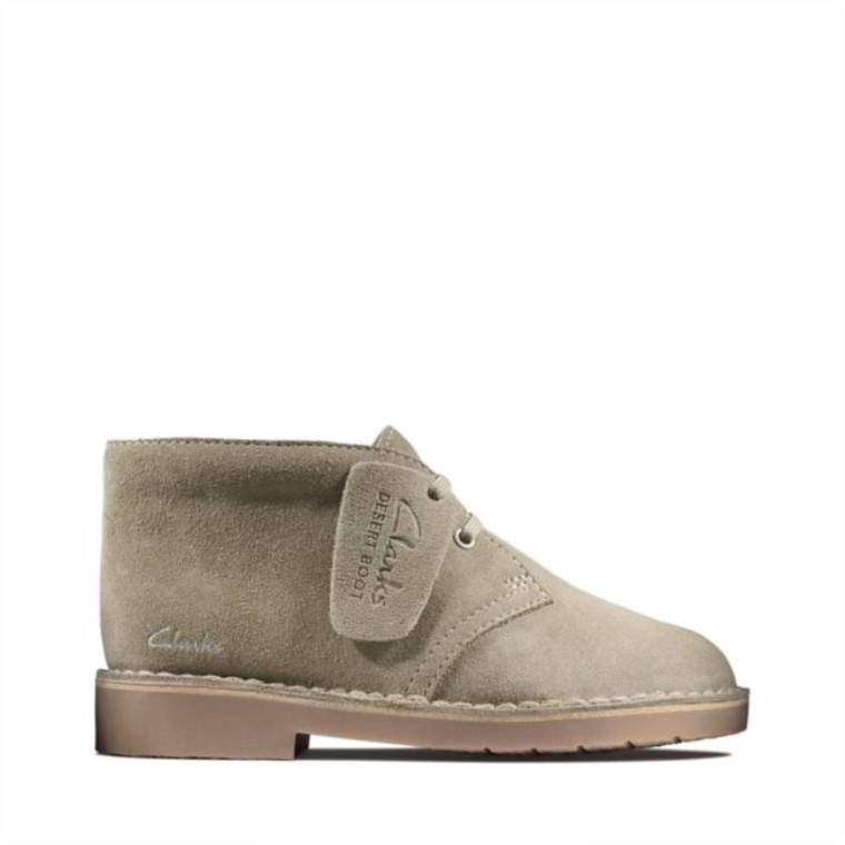 Bota Desert 2 Niño Sand Suede Clarks Sand Suede