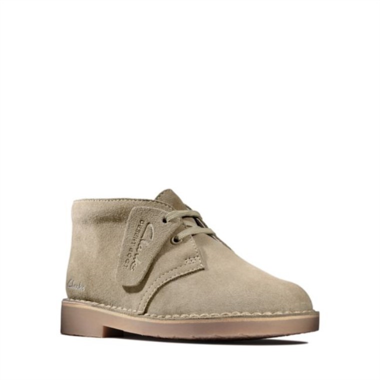 Bota Desert 2 Niño Sand Suede Clarks Sand Suede