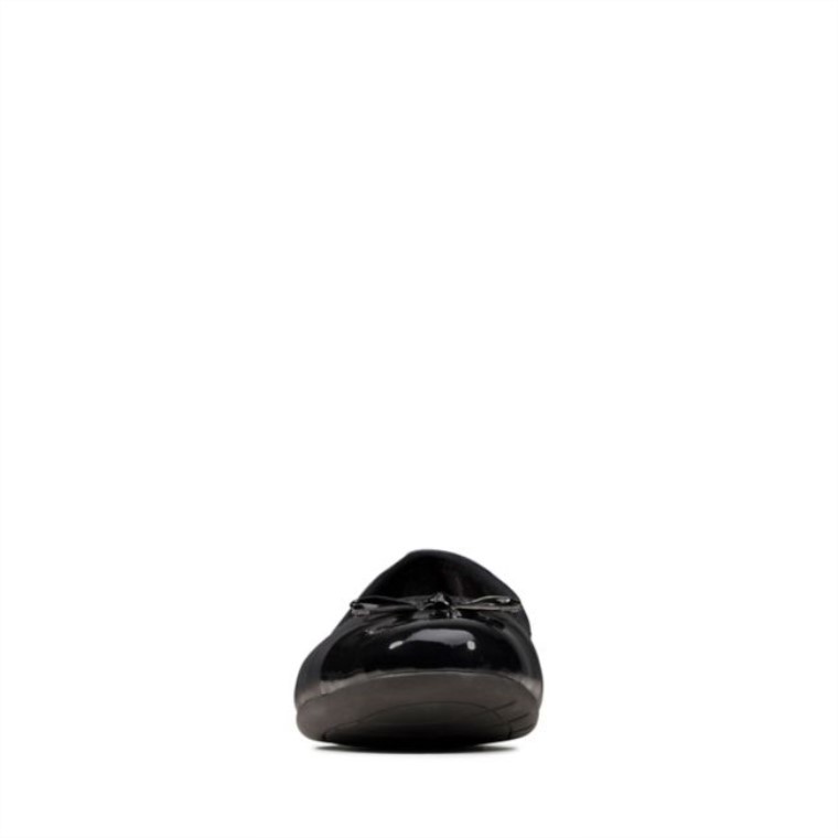 Scala Bloom Juvenil Cuero Negro Clarks Cuero Negro