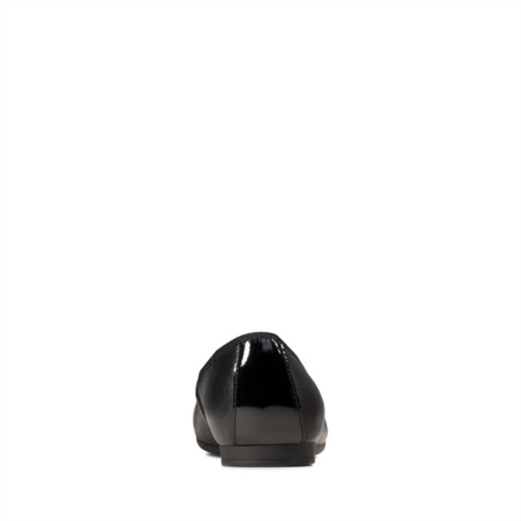 Scala Bloom Juvenil Cuero Negro Clarks Cuero Negro