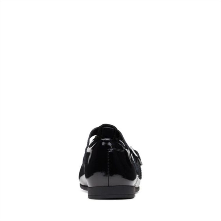 Scala Adolescente Juventud Charol Negro Clarks Charol Negro