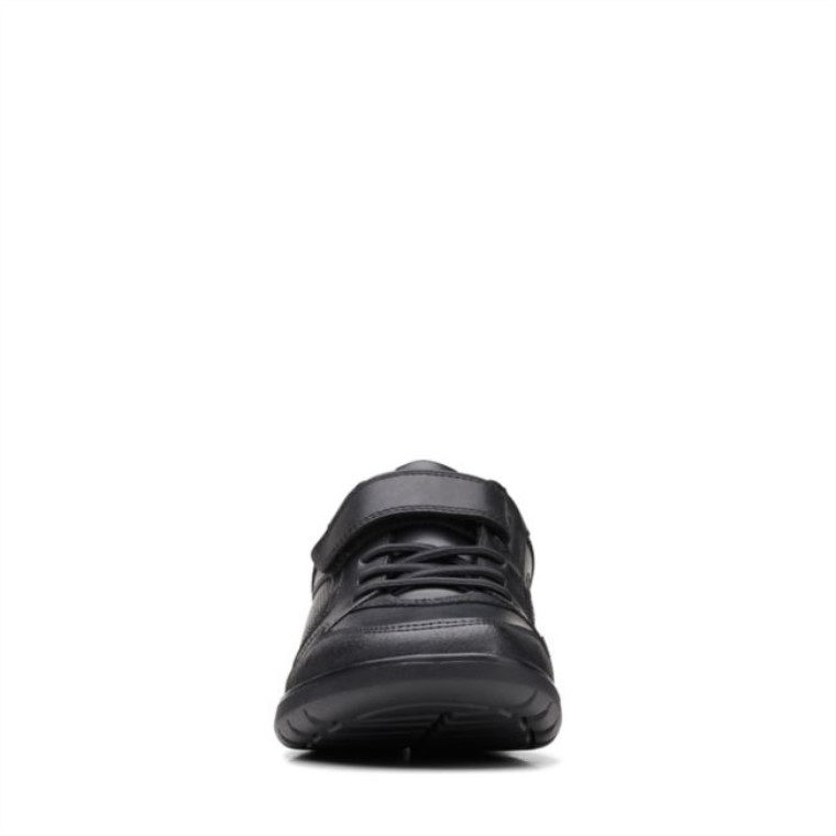 Scape Bright Juvenil Cuero Negro Cuero Negro Clarks