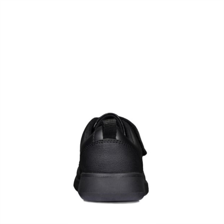 Scape Sky Juvenil Cuero Negro Clarks Cuero Negro