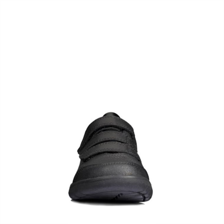 Scape Sky Juvenil Cuero Negro Clarks Cuero Negro