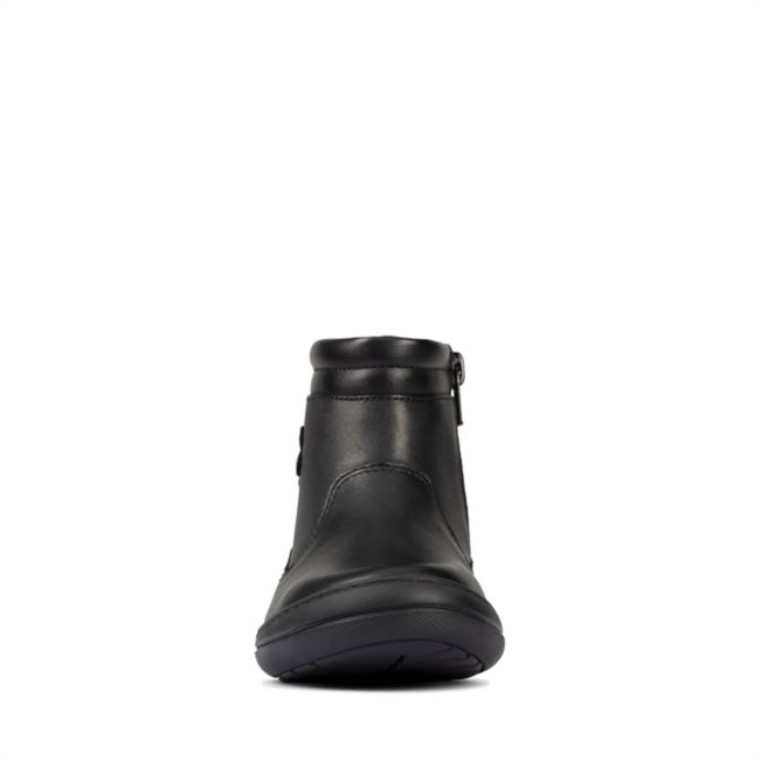 Scooter Go Gore-tex Niño Cuero Negro Cuero Negro Clarks