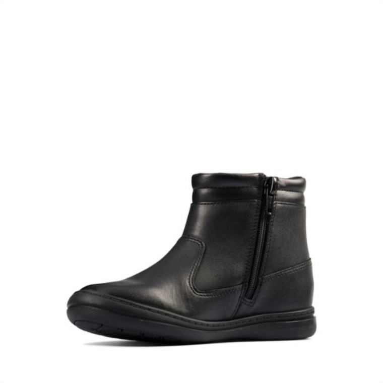 Scooter Go Gore-tex Niño Cuero Negro Cuero Negro Clarks