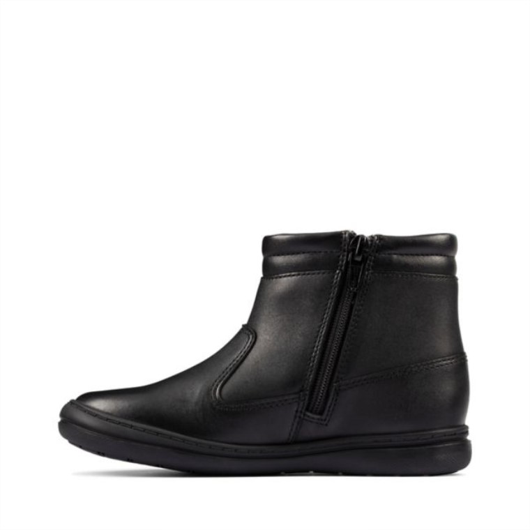 Scooter Go Gore-tex Niño Cuero Negro Cuero Negro Clarks