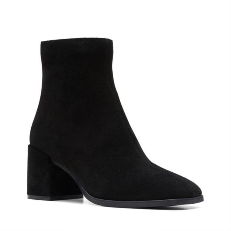 Cremallera Seren Ante Negro Clarks Ante Negro