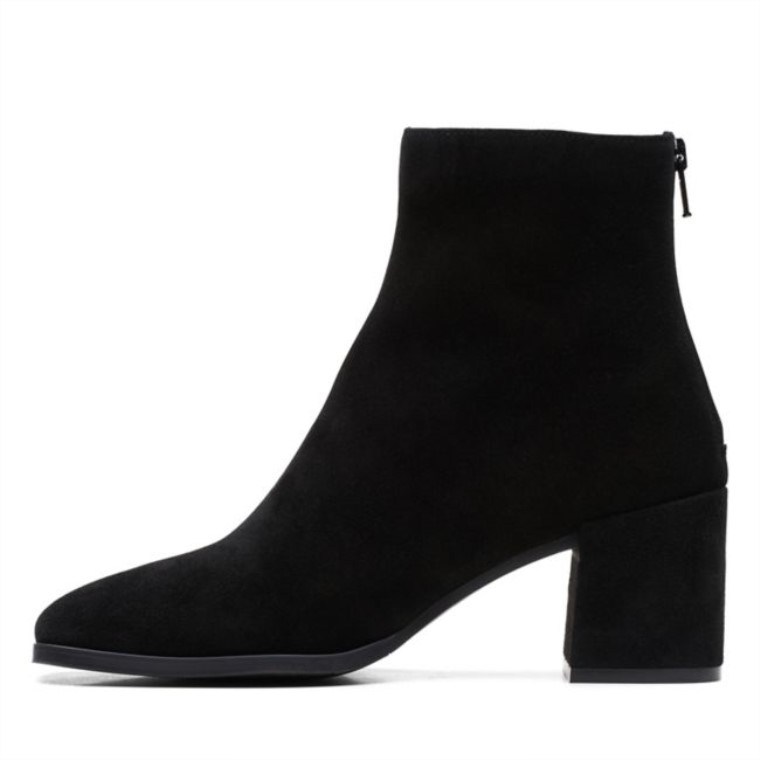Cremallera Seren Ante Negro Clarks Ante Negro