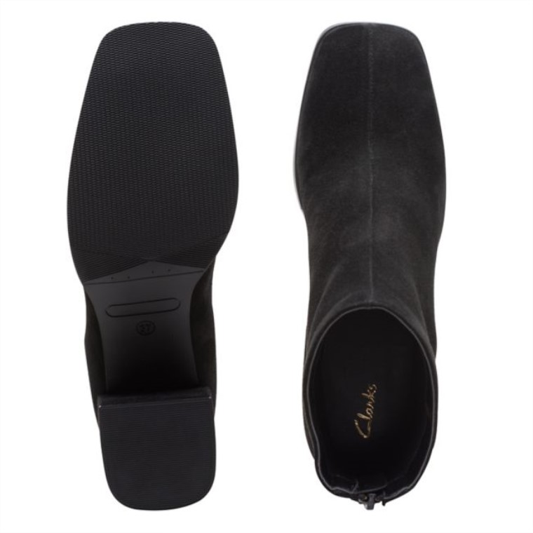 Cremallera Seren Ante Negro Clarks Ante Negro