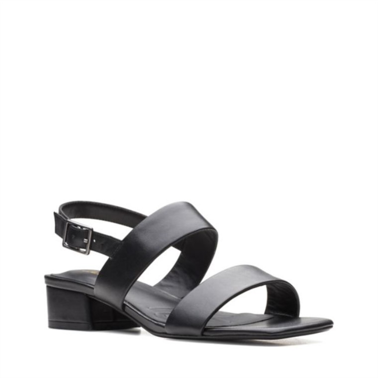 Seren25 Correa Cuero Negro Cuero Negro Clarks