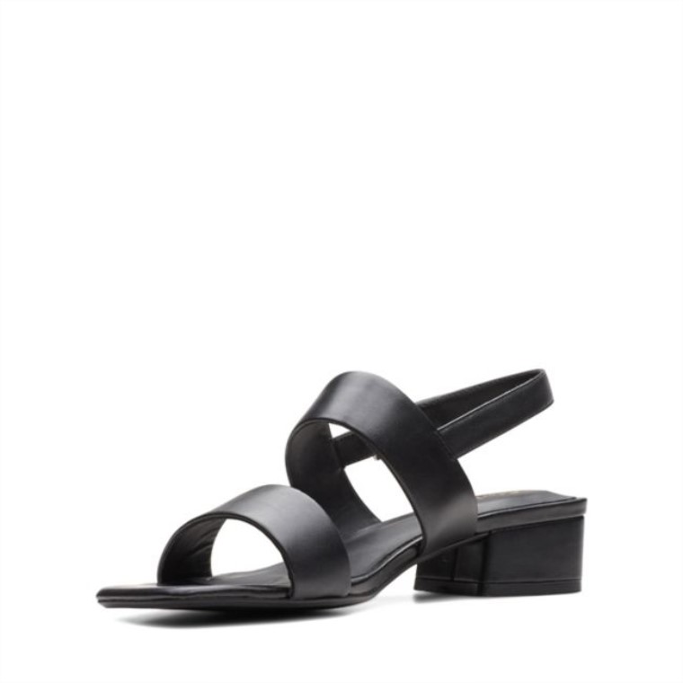 Seren25 Correa Cuero Negro Cuero Negro Clarks