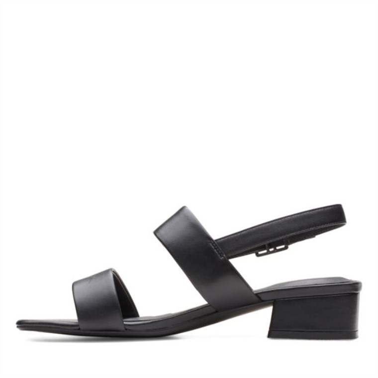 Seren25 Correa Cuero Negro Cuero Negro Clarks