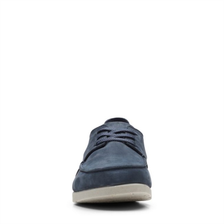 Shacre Lite Low Azul Marino Nubuck Azul Marino Nubuck Clarks