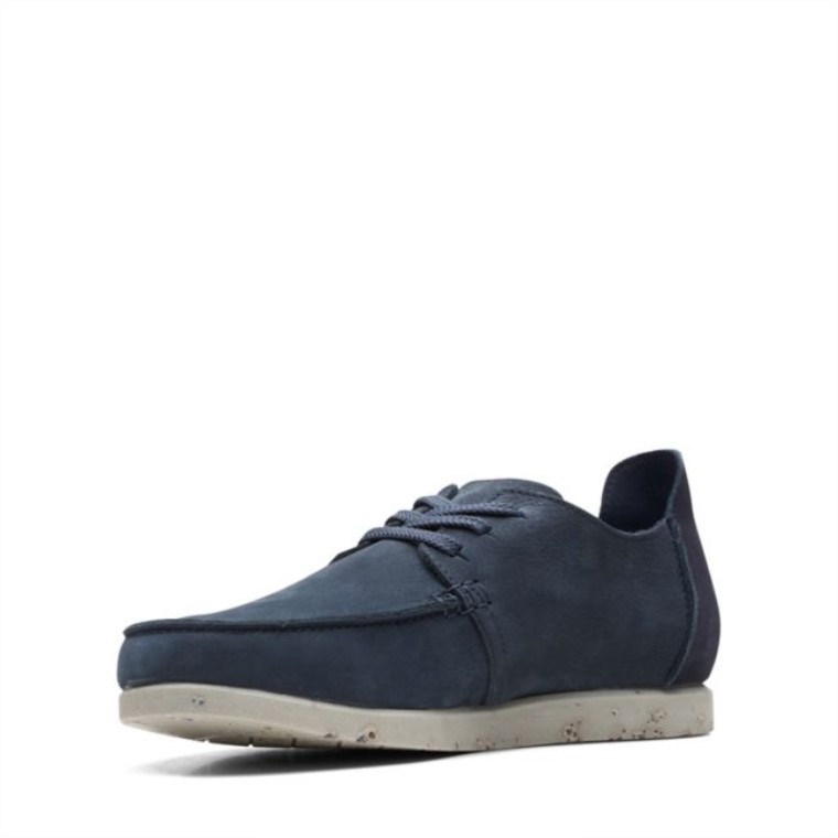Shacre Lite Low Azul Marino Nubuck Azul Marino Nubuck Clarks