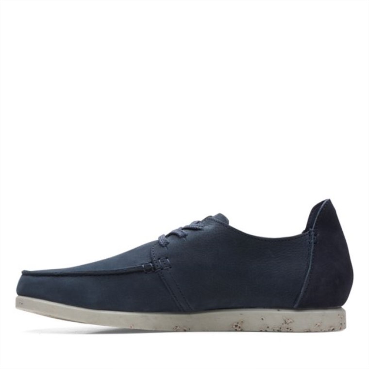 Shacre Lite Low Azul Marino Nubuck Azul Marino Nubuck Clarks