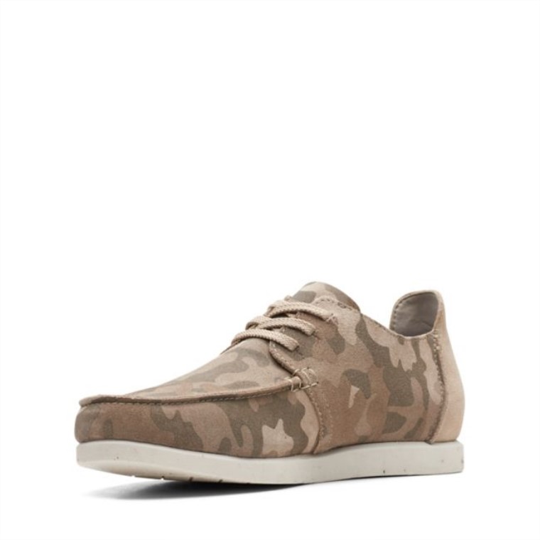Shacre Lite Bajo Camo Arena Clarks Camo Arena